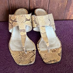 Lovely real snack summer shoes